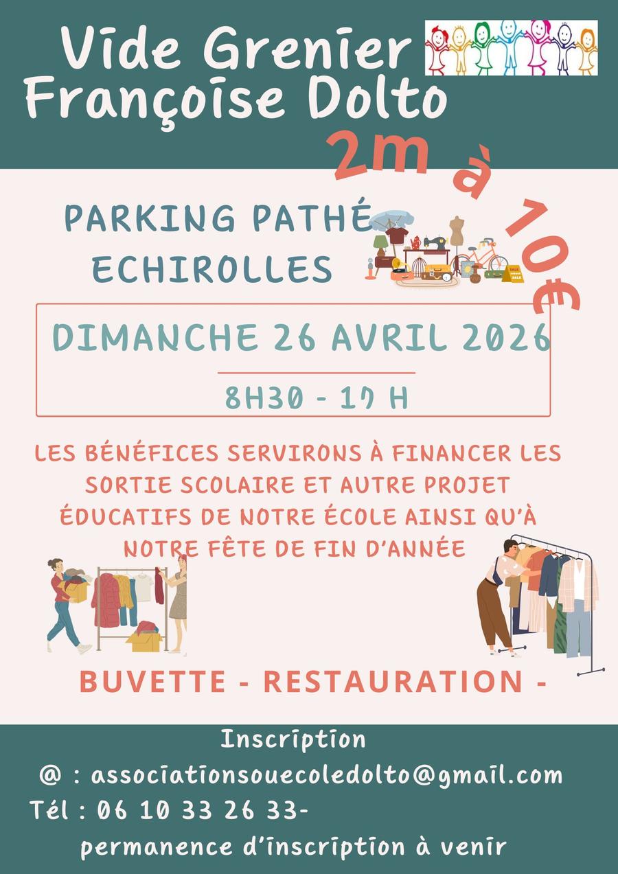 Vide grenier de École Françoise Dolto