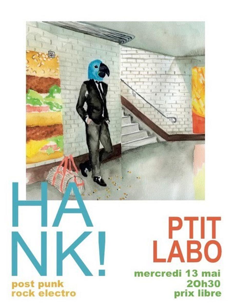 HANK! / post punk - rock électro