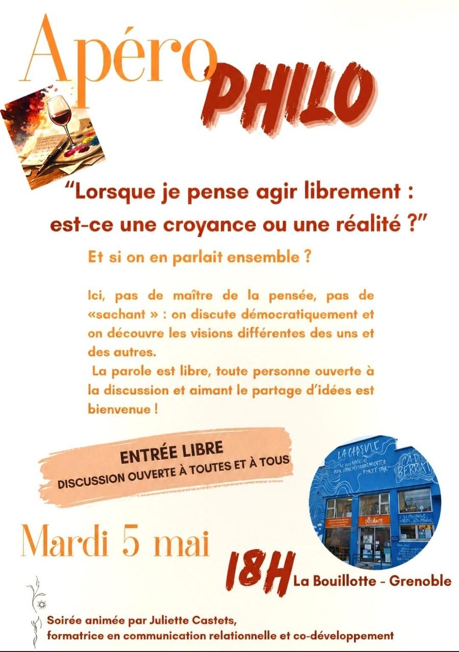 Apéro philo avec Juliette !