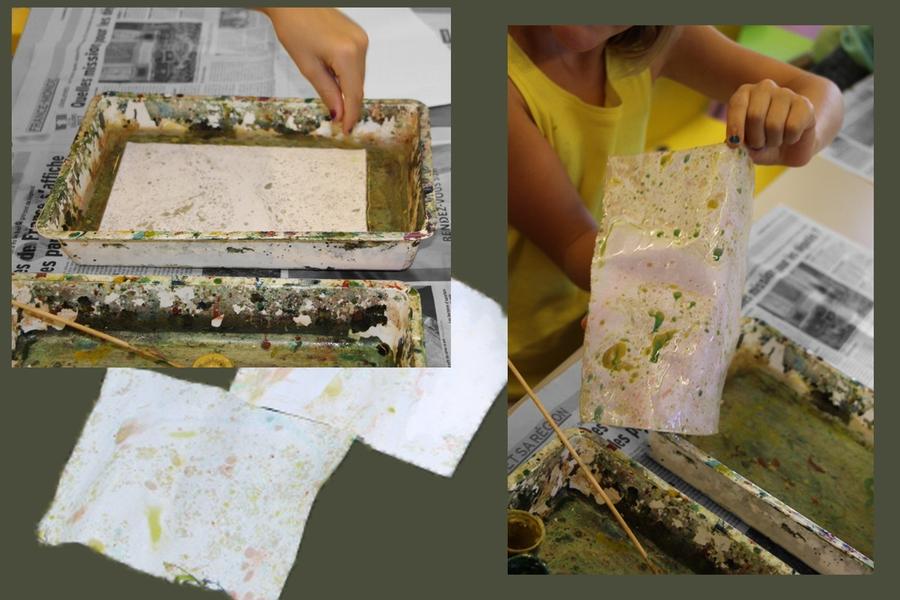 Transforme ton papier. Atelier jeune public