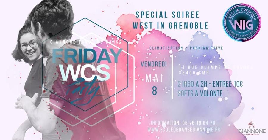 SOIREE WEST COAST SWING  West In GRENOBLE