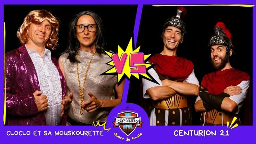 QUART DE FINAL - Cloclo et sa Mouskourette VS Les Centurion 21