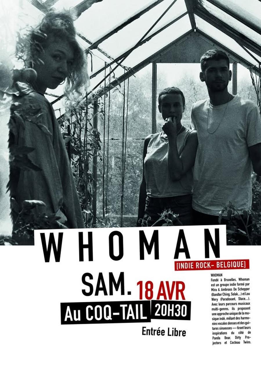 WHOMAN [Indi rock - Belgique]