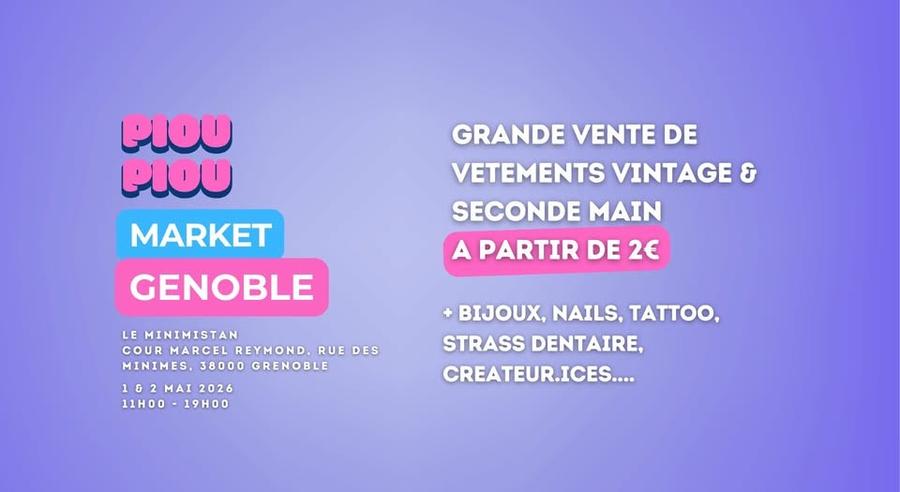 🌟GRENOBLE : FRIPE A PARTIR DE 2€, CREATEUR.ICES, TATTOO..