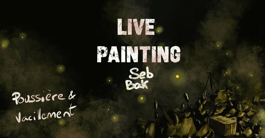 Live painting // Seb Bak 