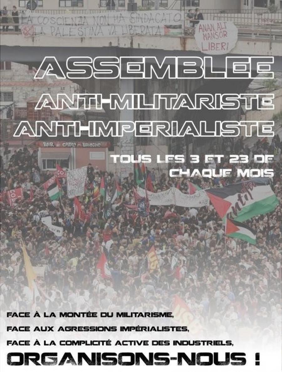 ASSEMBLÉE ANTI-MILITARISTE ET ANTI-IMPÉRIALISTE