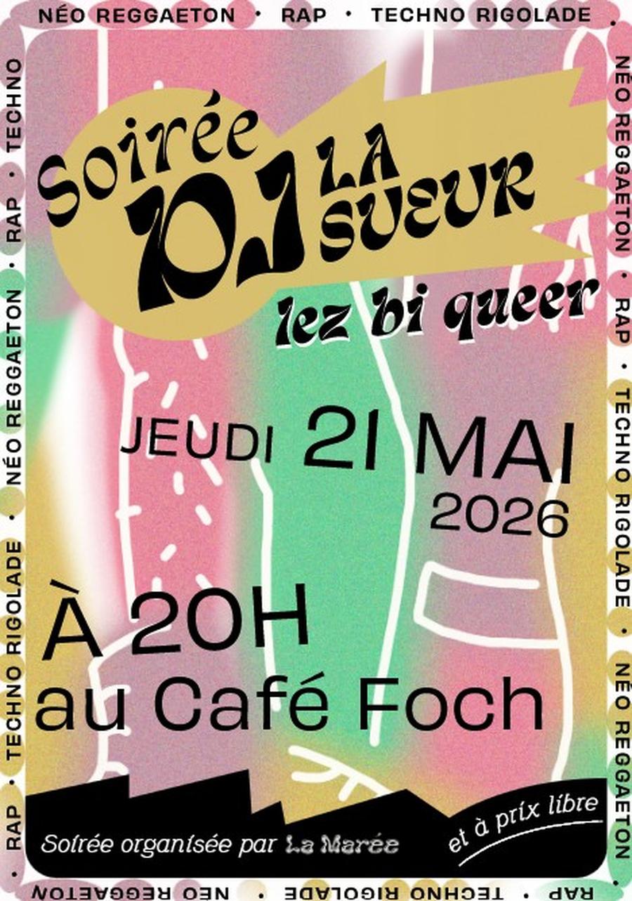 Affiche de la soirée