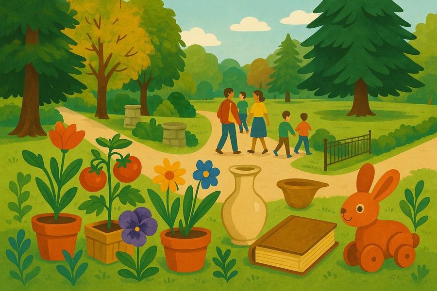 Foire aux plants et vide-greniers