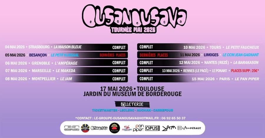 COMPLET - OUSANOUSAVA - 6 MAI 2026 - GRENOBLE