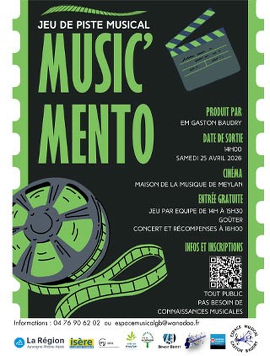 Escape game musical Music'Mento