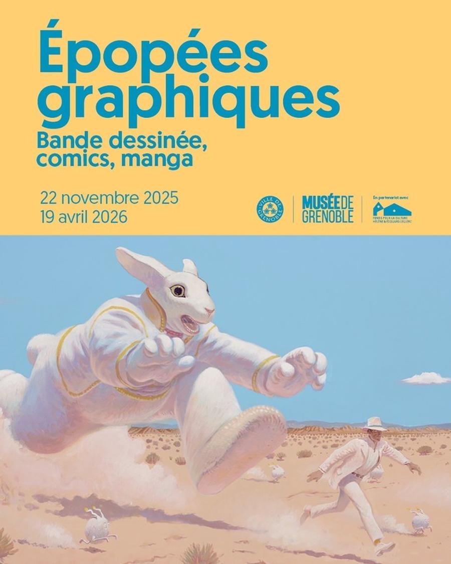 Visites guidées de l'exposition Épopées graphiques. Bande dessinée, comics, manga