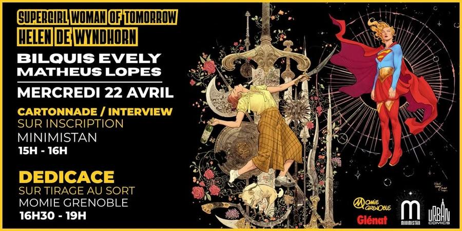 Dédicaces & cartonnade avec Bilquis Evely et Matheus Lopes