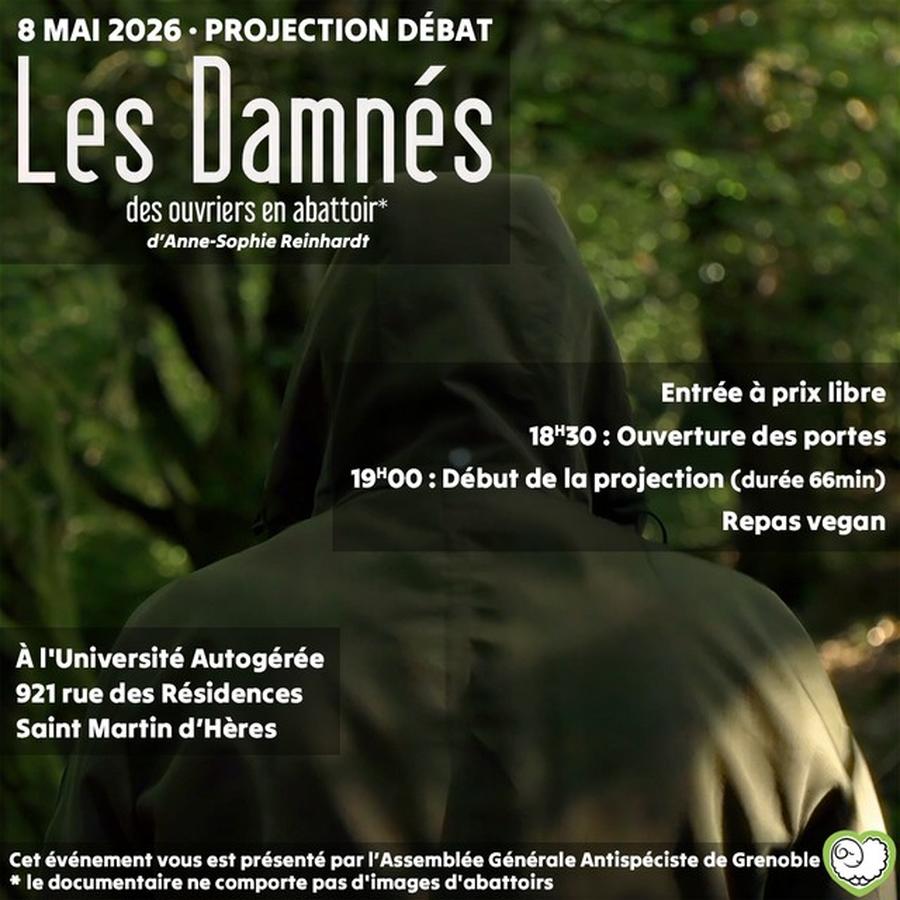 Projection-Débat : Les Damnés, des ouvriers en abattoir