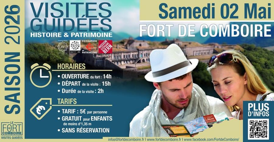 Visite du fort de Comboire