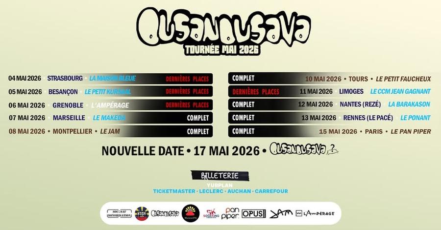 COMPLET - OUSANOUSAVA - 6 MAI 2026 - GRENOBLE